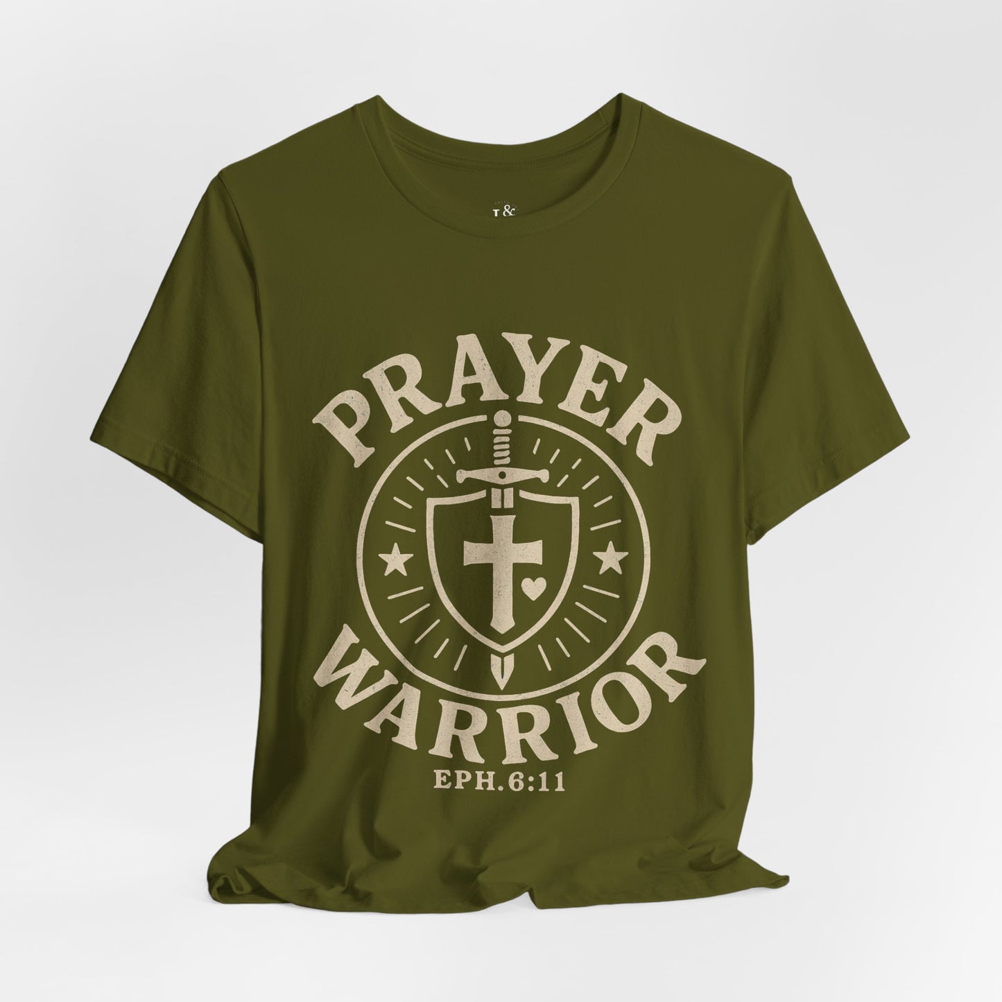 PRAYER WARRIOR, EPH 6:11 - Christian Unisex T-shirt