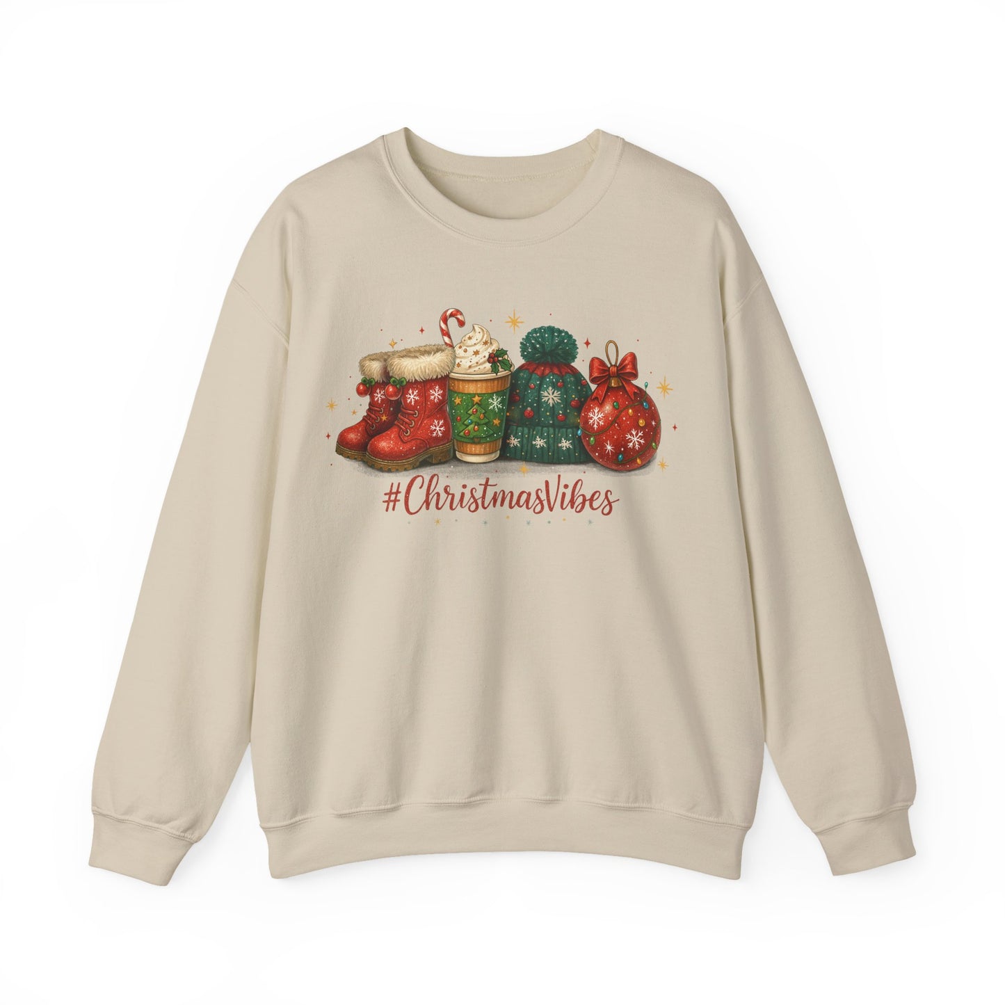 #CHRISTMAS VIBES - Christian Unisex Sweater