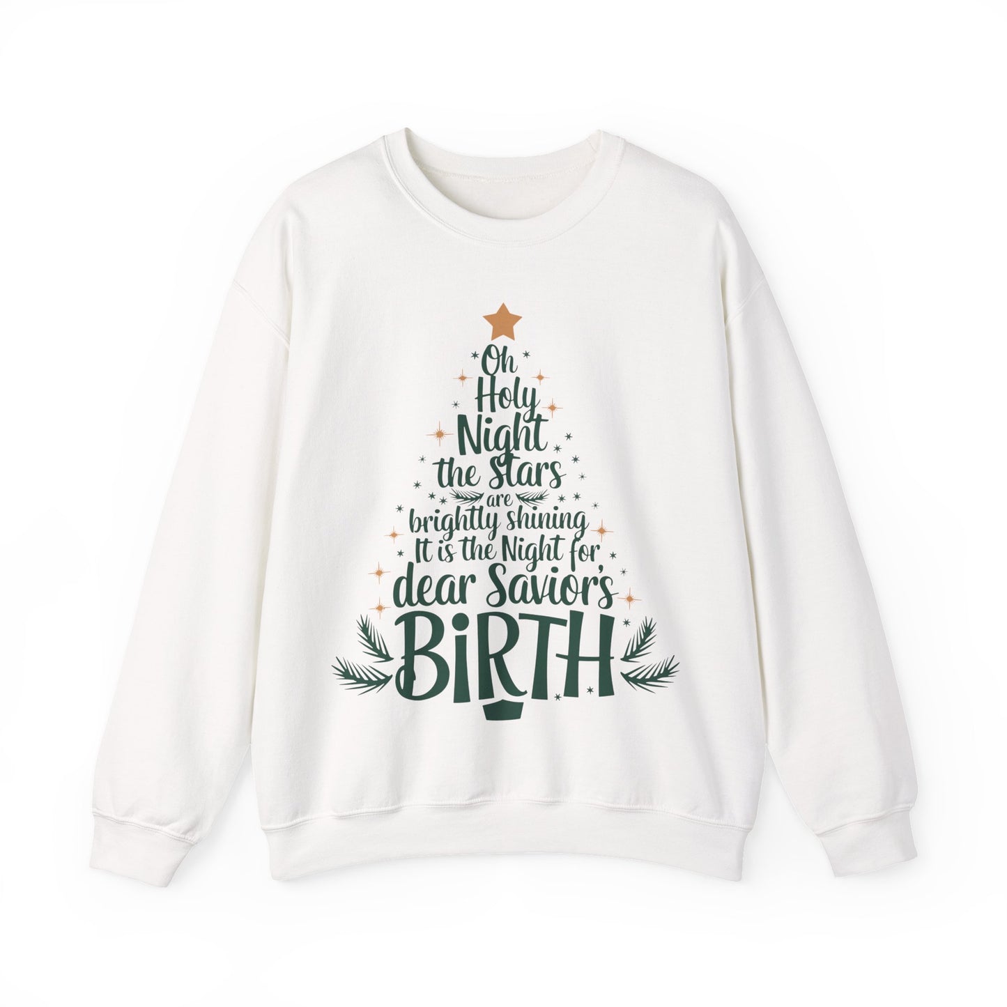 OH HOLY NIGHT - Christian Unisex Sweater