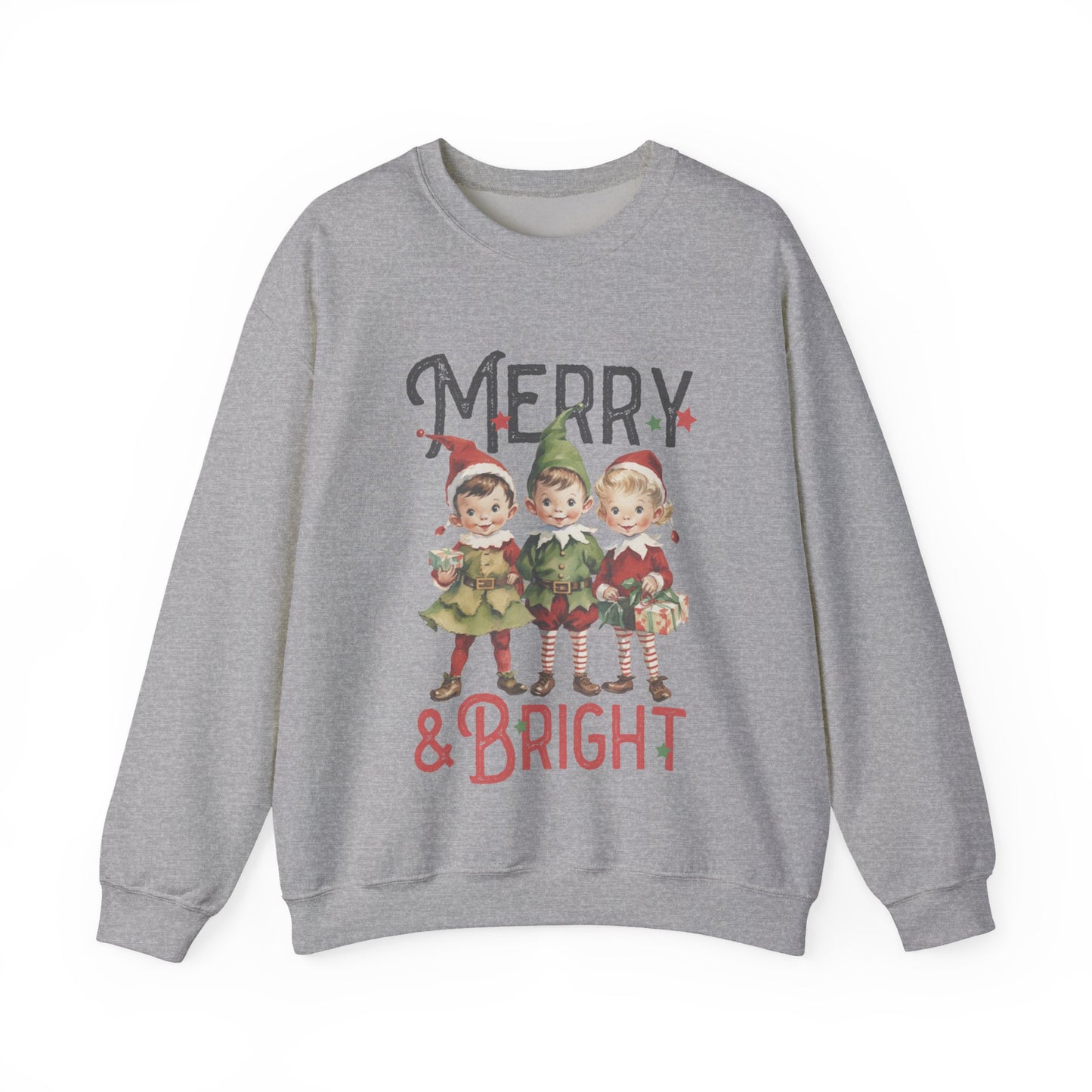 MERRY AND BRIGHT - Christian Unisex Sweater