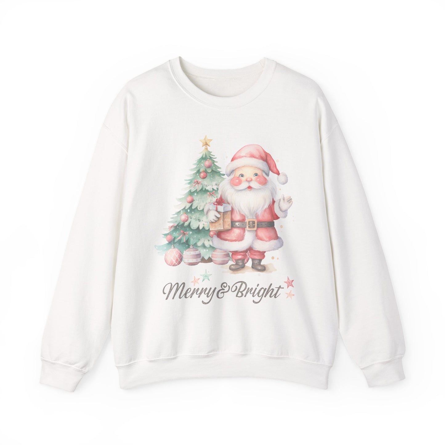 MERRY AND BRIGHT - Christian Unisex Sweater