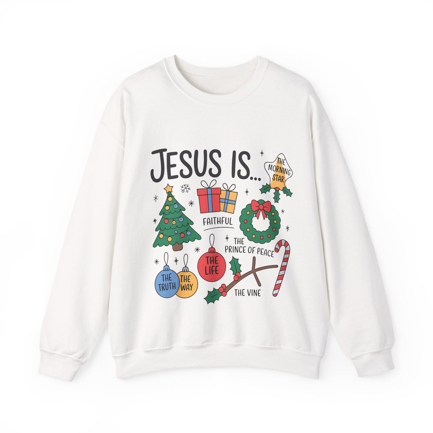 JESUS IS - Christian Unisex Sweater