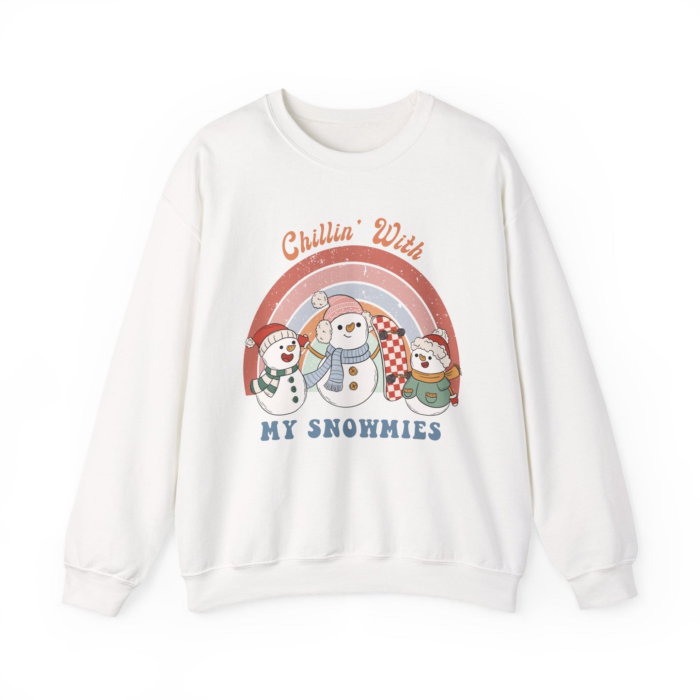 CHILLIN WITH MY SNOWMIES - Christian Unisex Sweater
