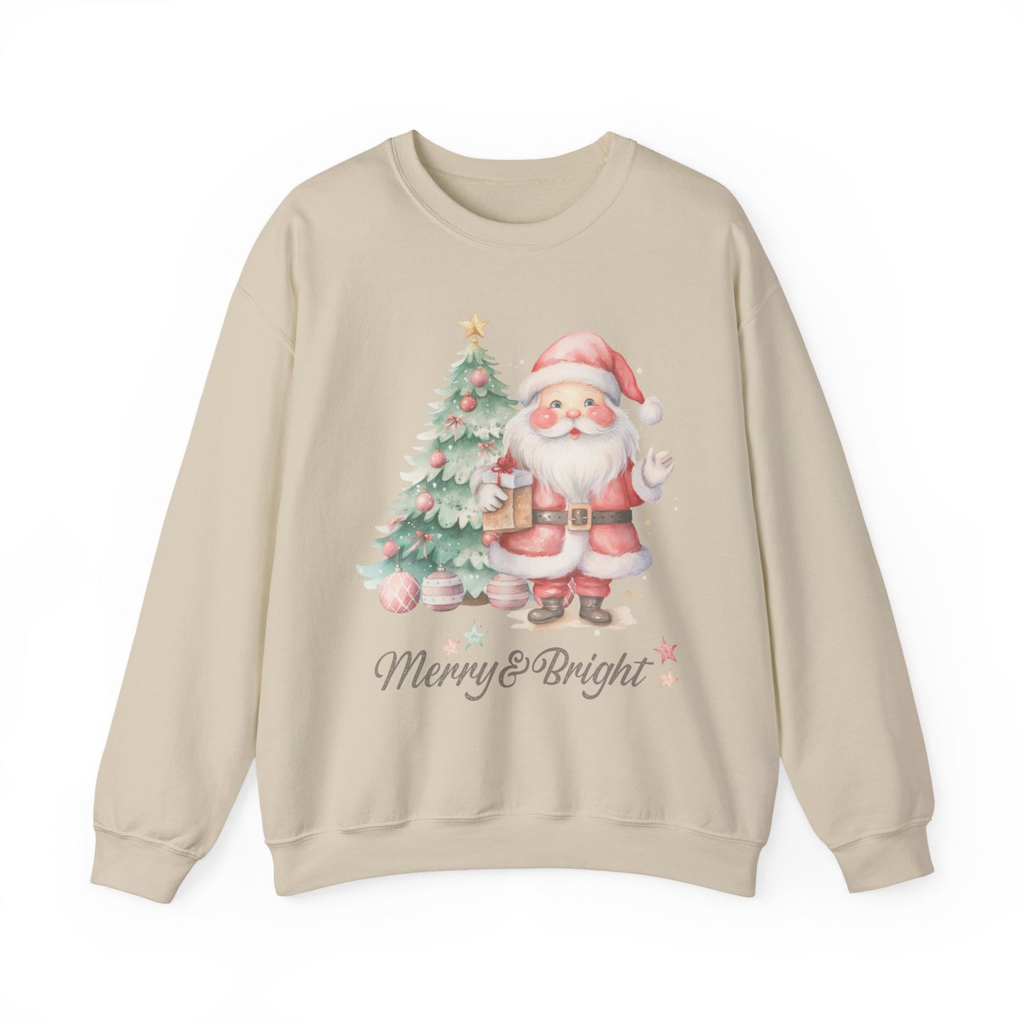 MERRY AND BRIGHT - Christian Unisex Sweater