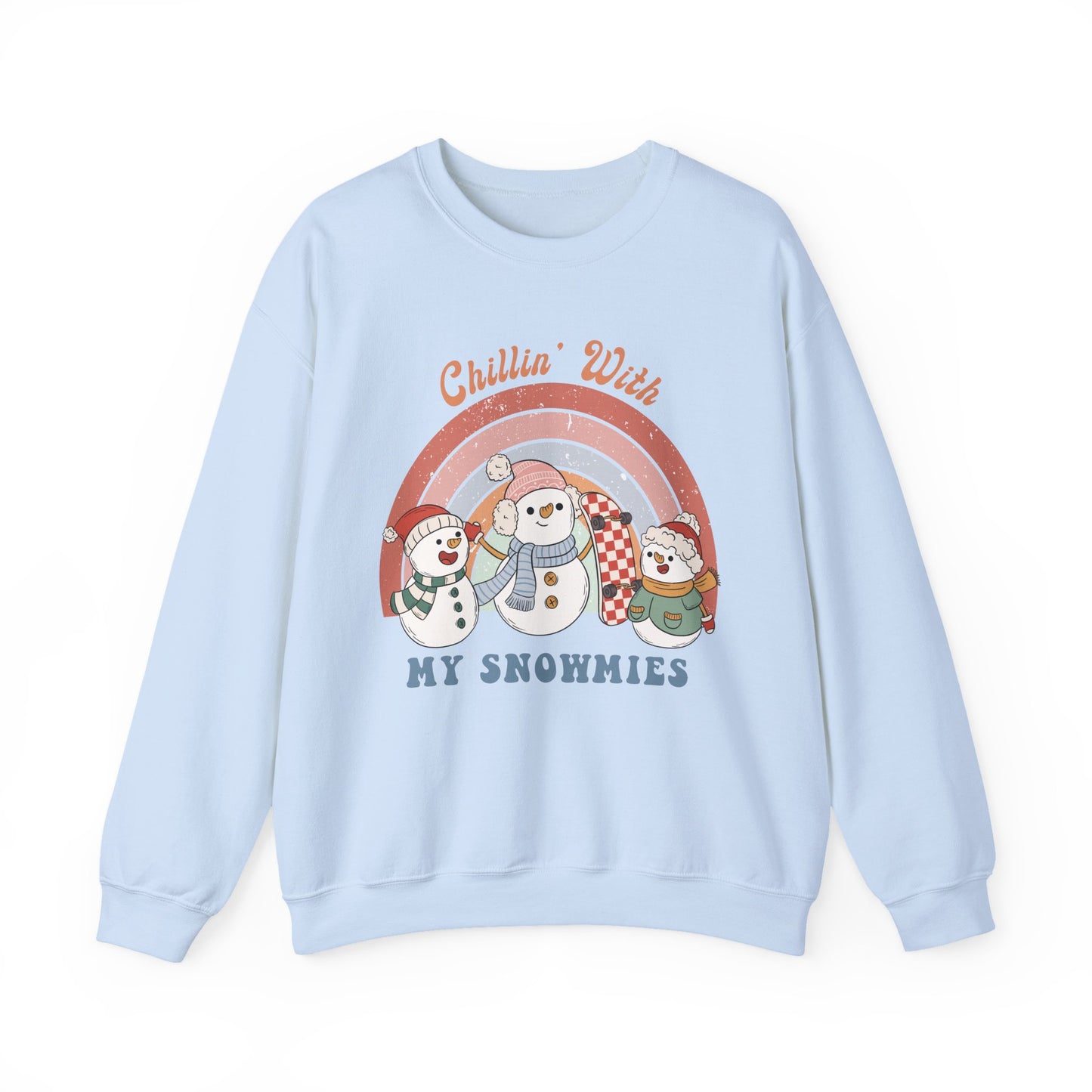 CHILLIN WITH MY SNOWMIES - Christian Unisex Sweater