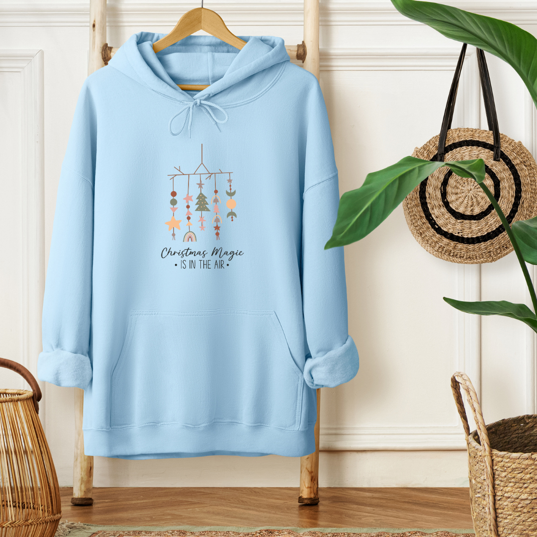 CHRISTMAS MAGIC IN THE AIR - Christian Unisex Hoodie