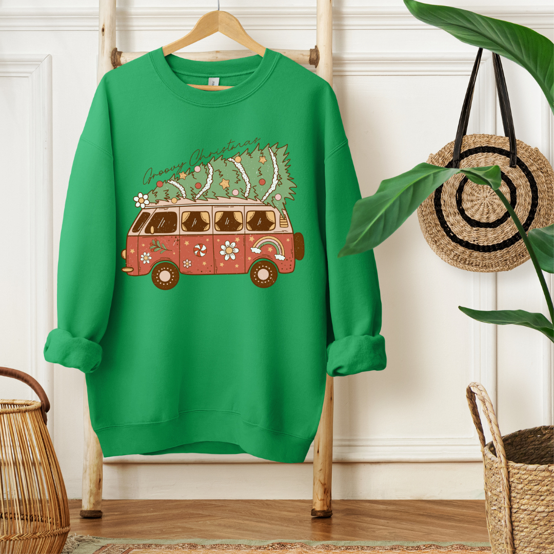 GROOVY CHRISTMAS - Christian Unisex Sweater