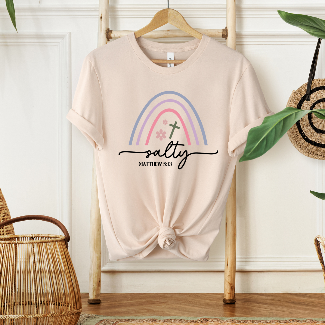 SALTY, MATTHEW 5:13- Christian Unisex T-shirt