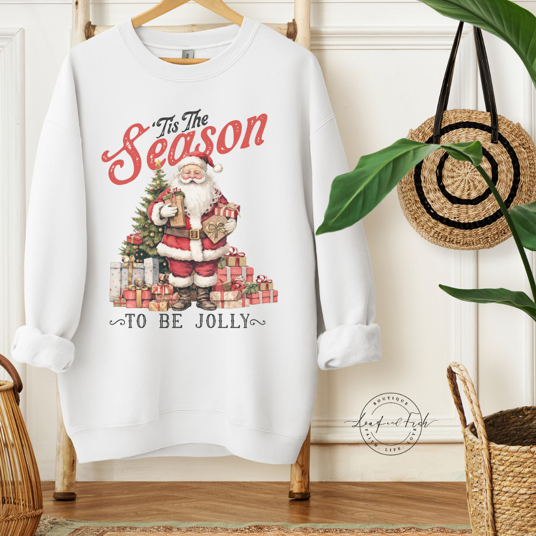 TIS THE SEASON TO BE JOLLY - Christian Unisex Sweater