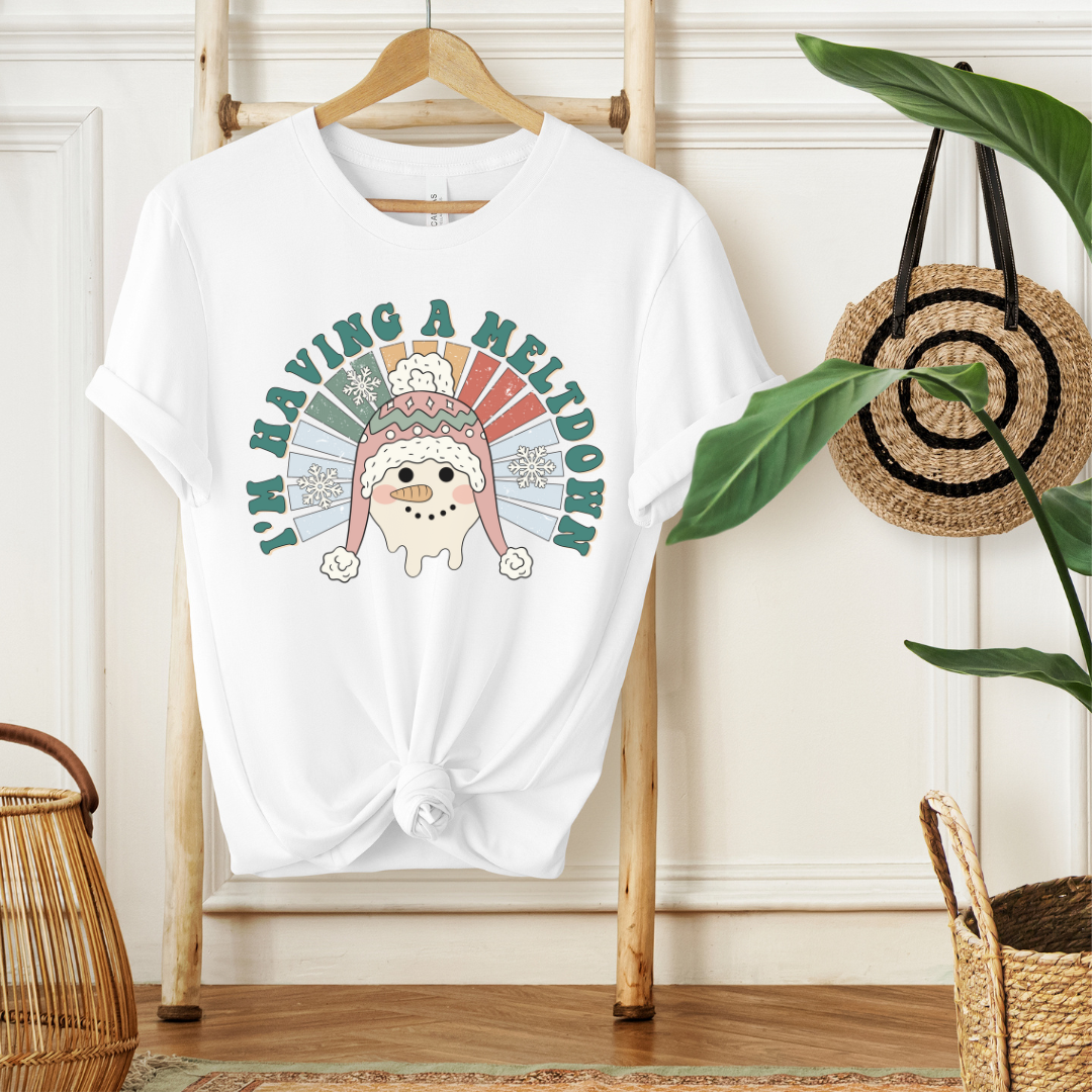 I,M HAVING A MELTDOWN - Christian Unisex T-shirt
