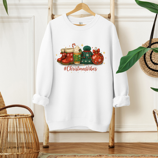 #CHRISTMAS VIBES - Christian Unisex Sweater
