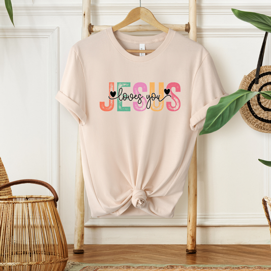 JESUS LOVES YOU - Faith Shirt