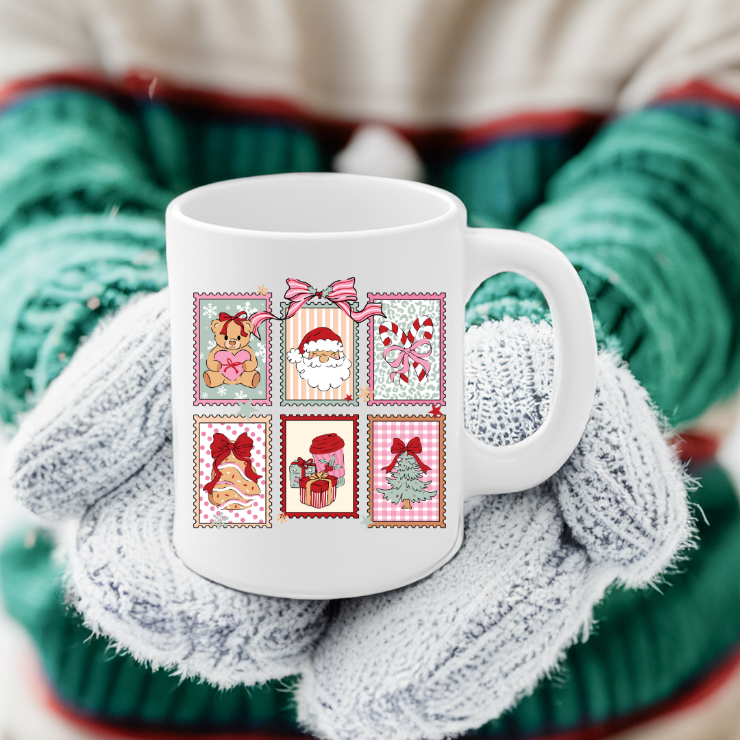 CHRISTMAS STAMPS - Christmas Mug