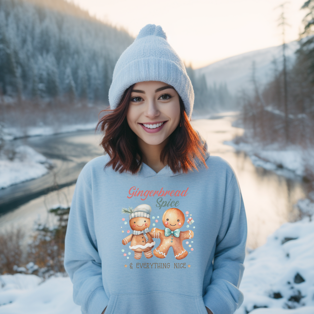 GINGERBREAD SPICE AND EVERYTHING NICE - Christian Unisex Hoodie