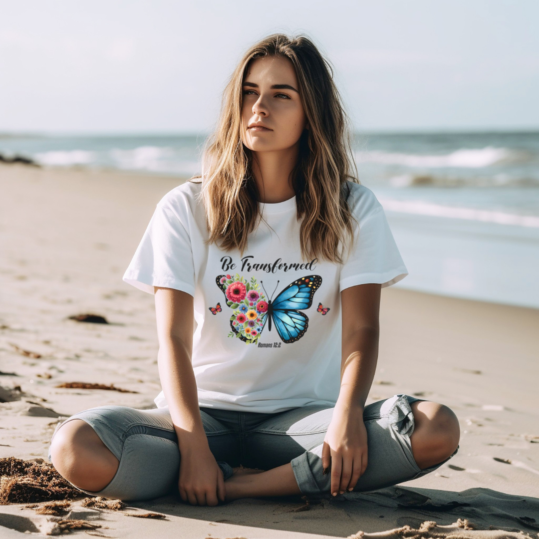 BE TRANSFORMED, ROMANS 12:2 - Faith Shirt