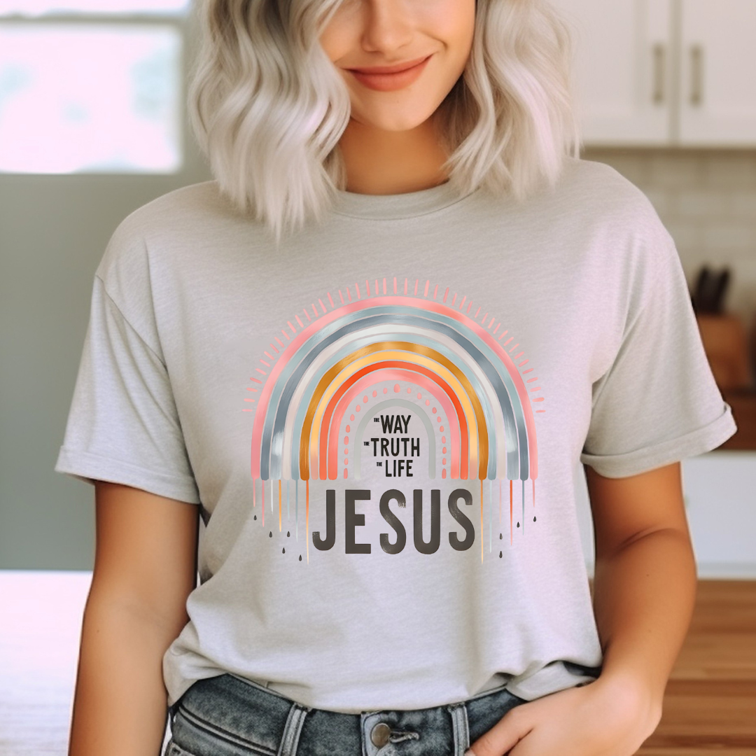 WAY TRUTH LIFE JESUS - Faith Shirt