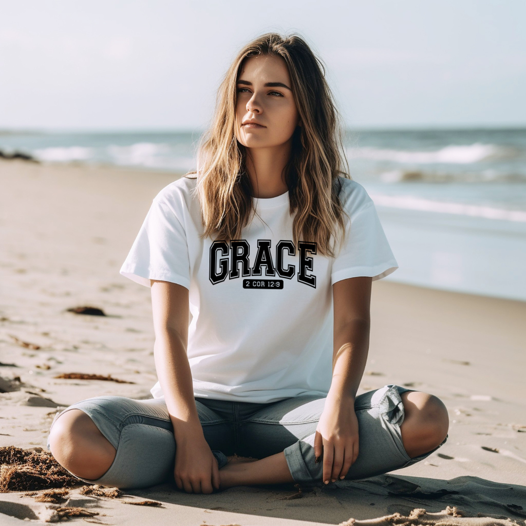 GRACE, 2 COR 12:9 - Faith Shirt