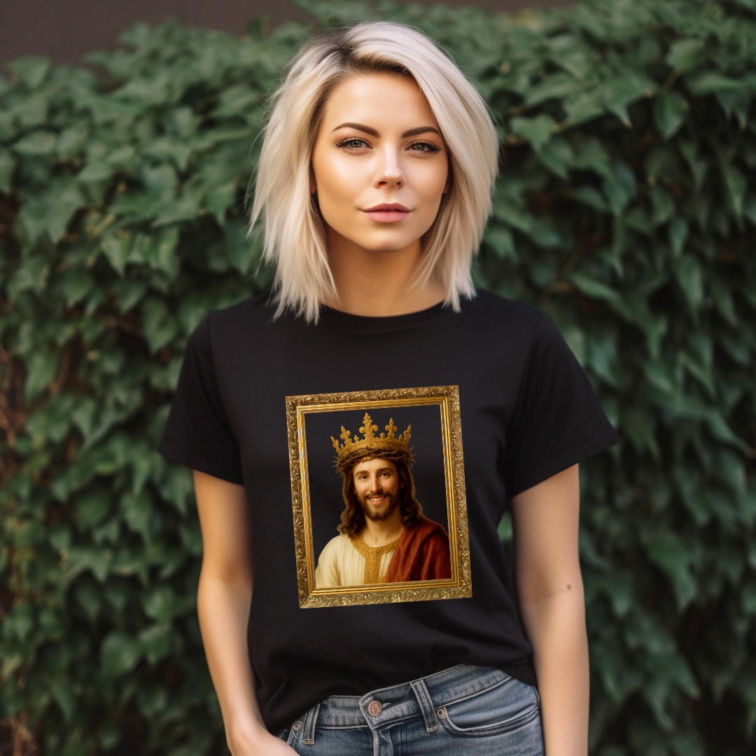 SMILING JESUS- Faith T-Shirt