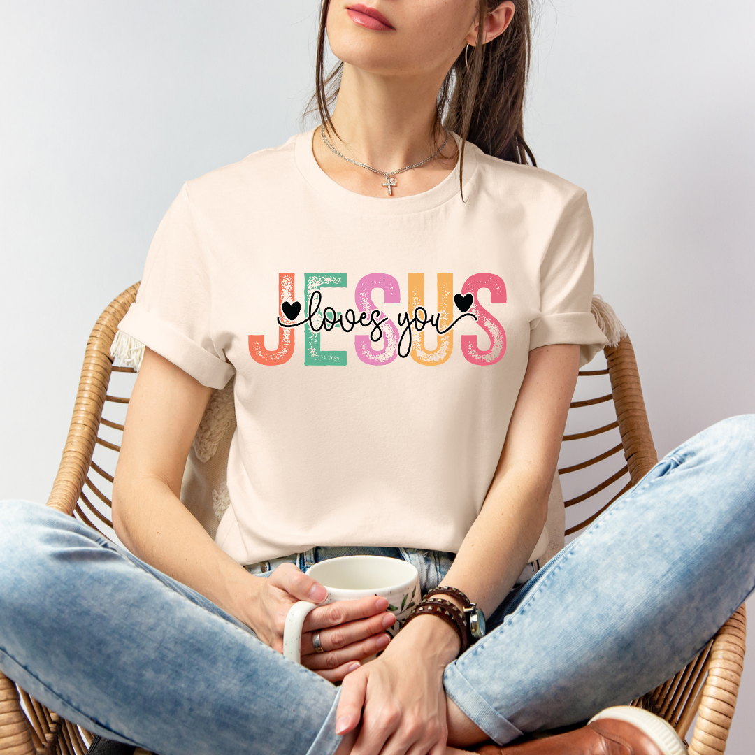 JESUS LOVES YOU - Faith Shirt