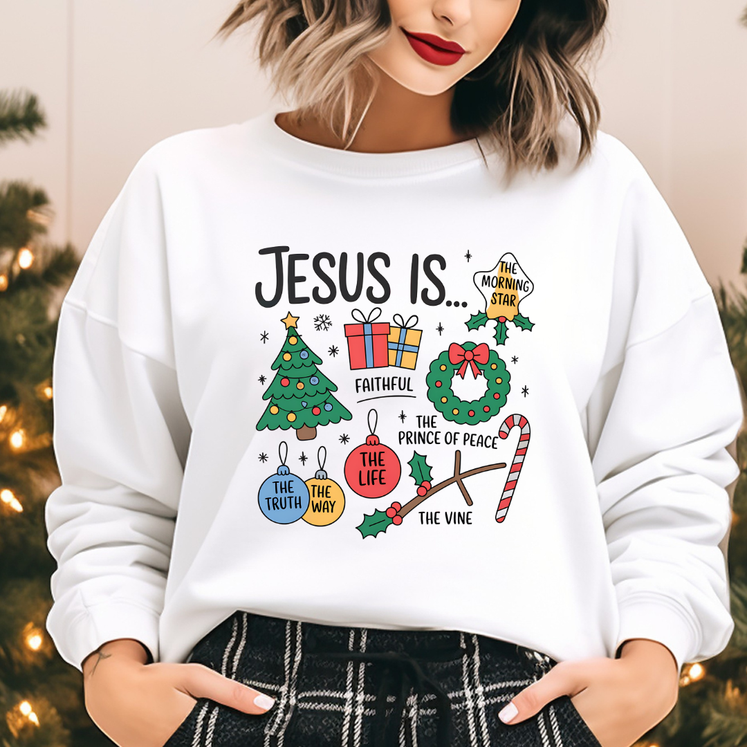 JESUS IS - Christian Unisex Sweater