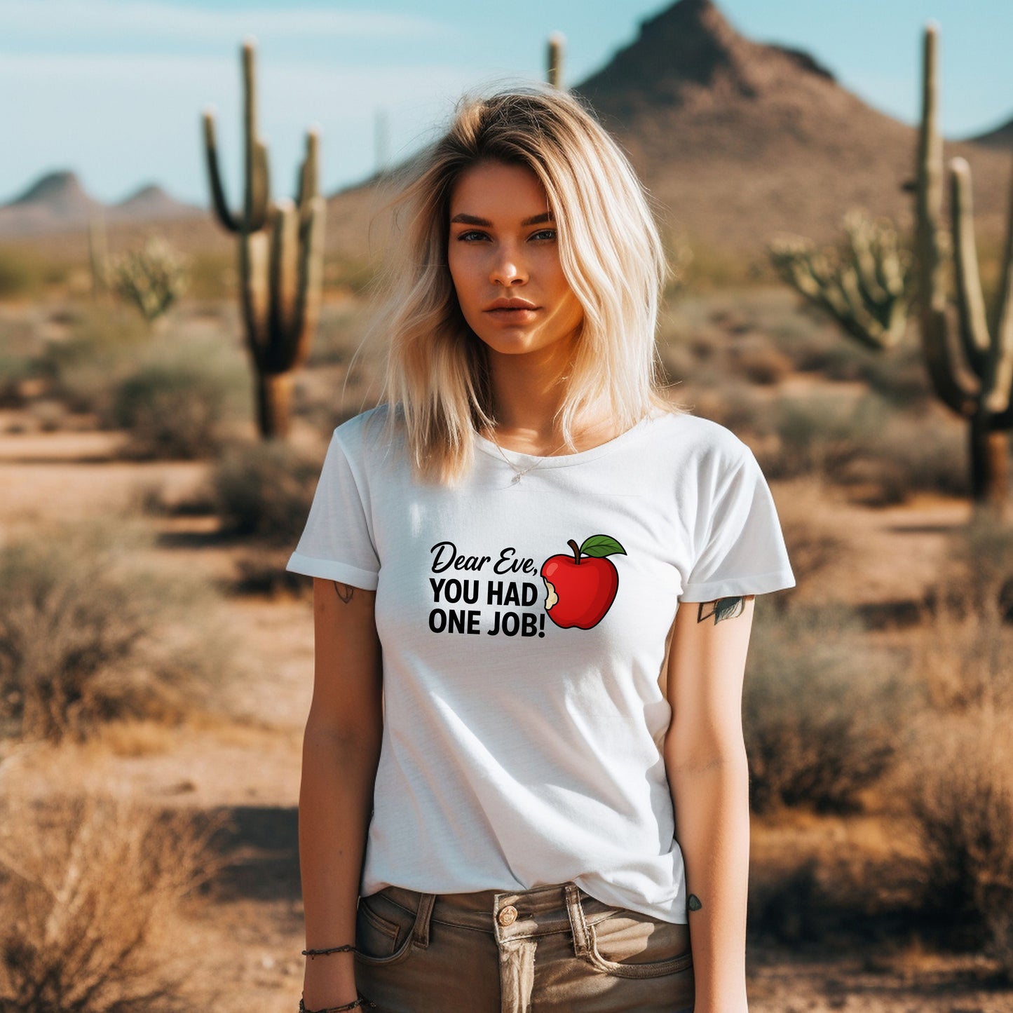Dear Eve, you had one Job! - Christian Unisex T-shirt