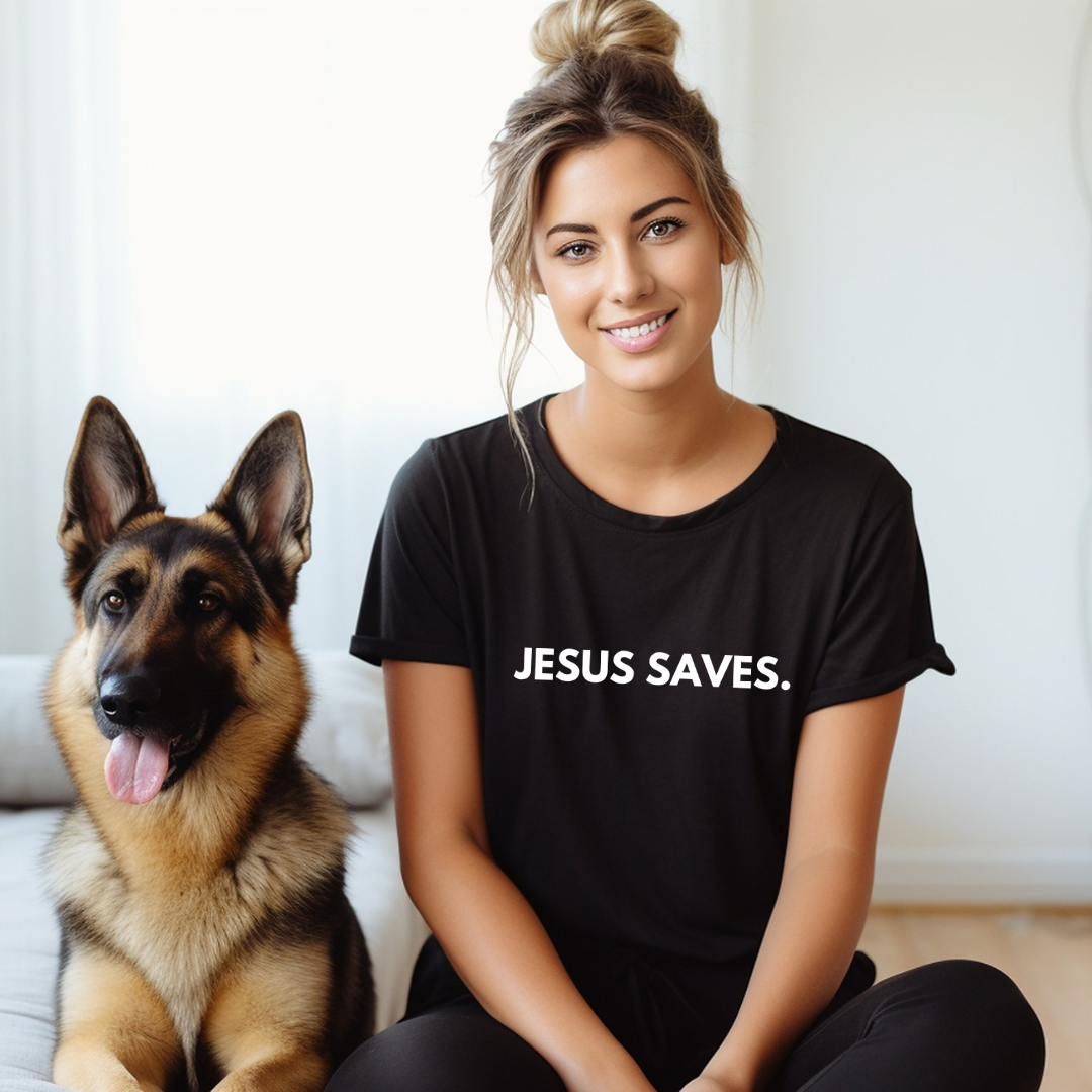 JESUS SAVES - Faith Shirt