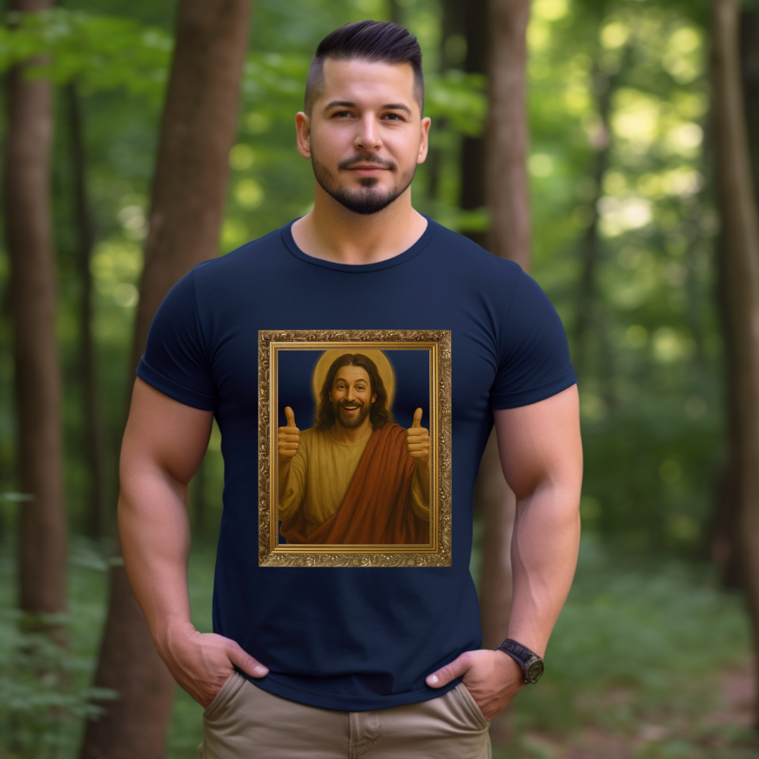 THUMBS UP JESUS- Faith T-Shirt