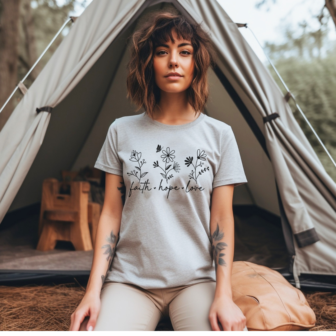 FAITH HOPE LOVE - Faith Shirt