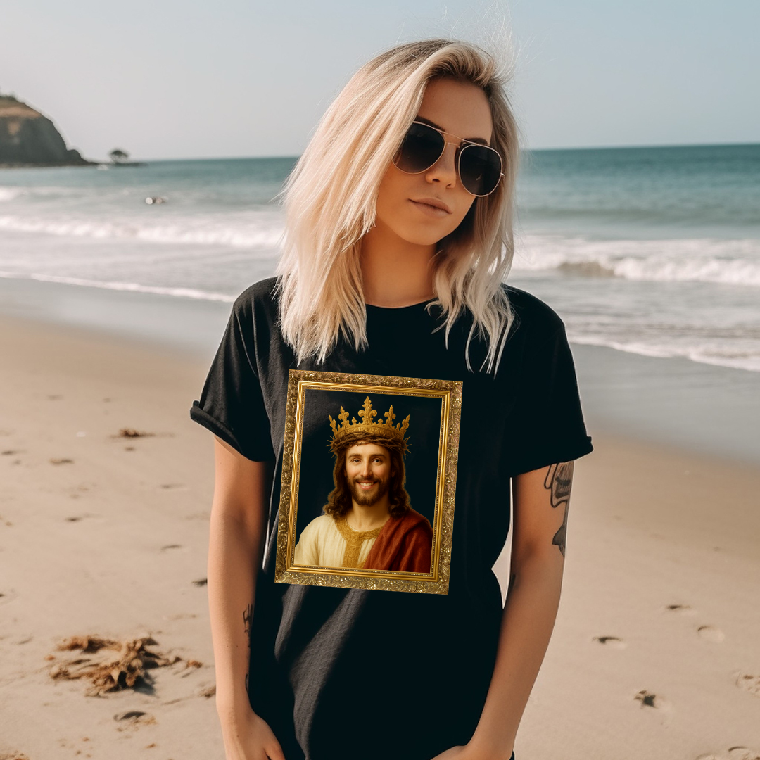 SMILING JESUS- Faith T-Shirt