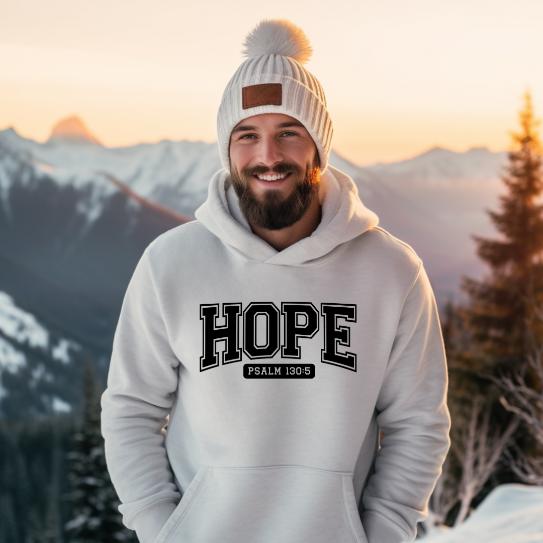 HOPE, PSALM 130:5 - Faith Shirt