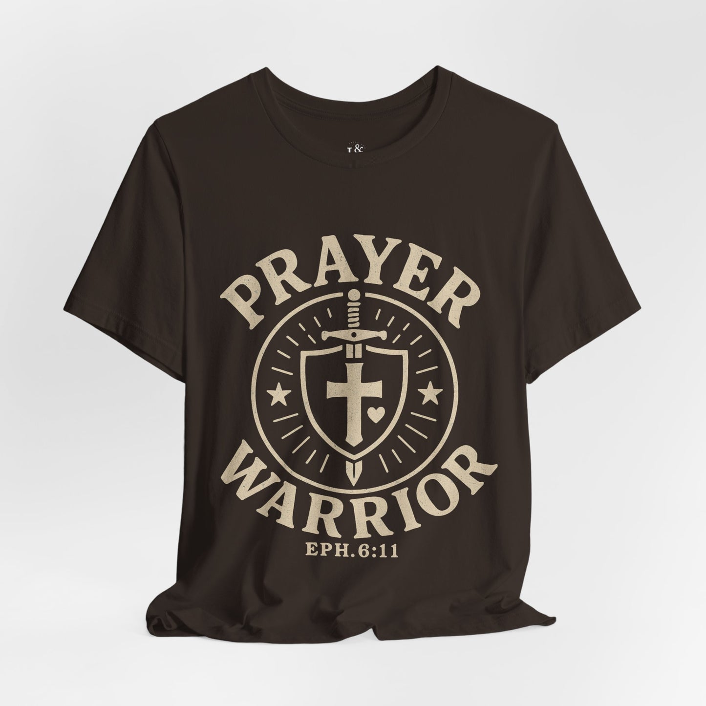 PRAYER WARRIOR, EPH 6:11 - Christian Unisex T-shirt