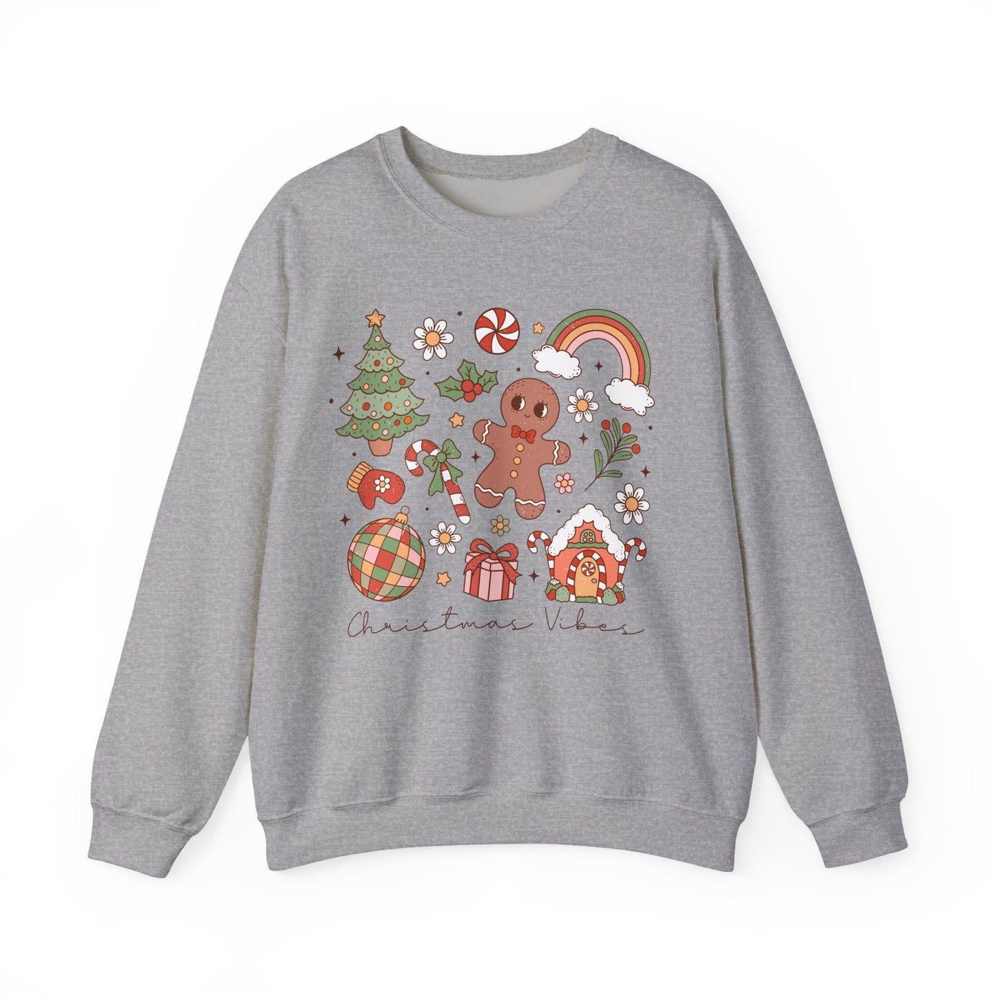 CHRISTMAS VIBES- Christian Unisex Sweater
