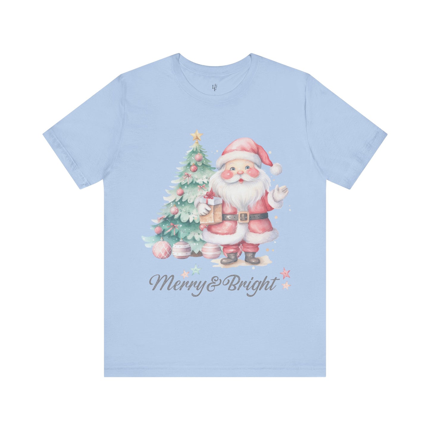 MERRY AND BRIGHT - Christian Unisex T-shirt