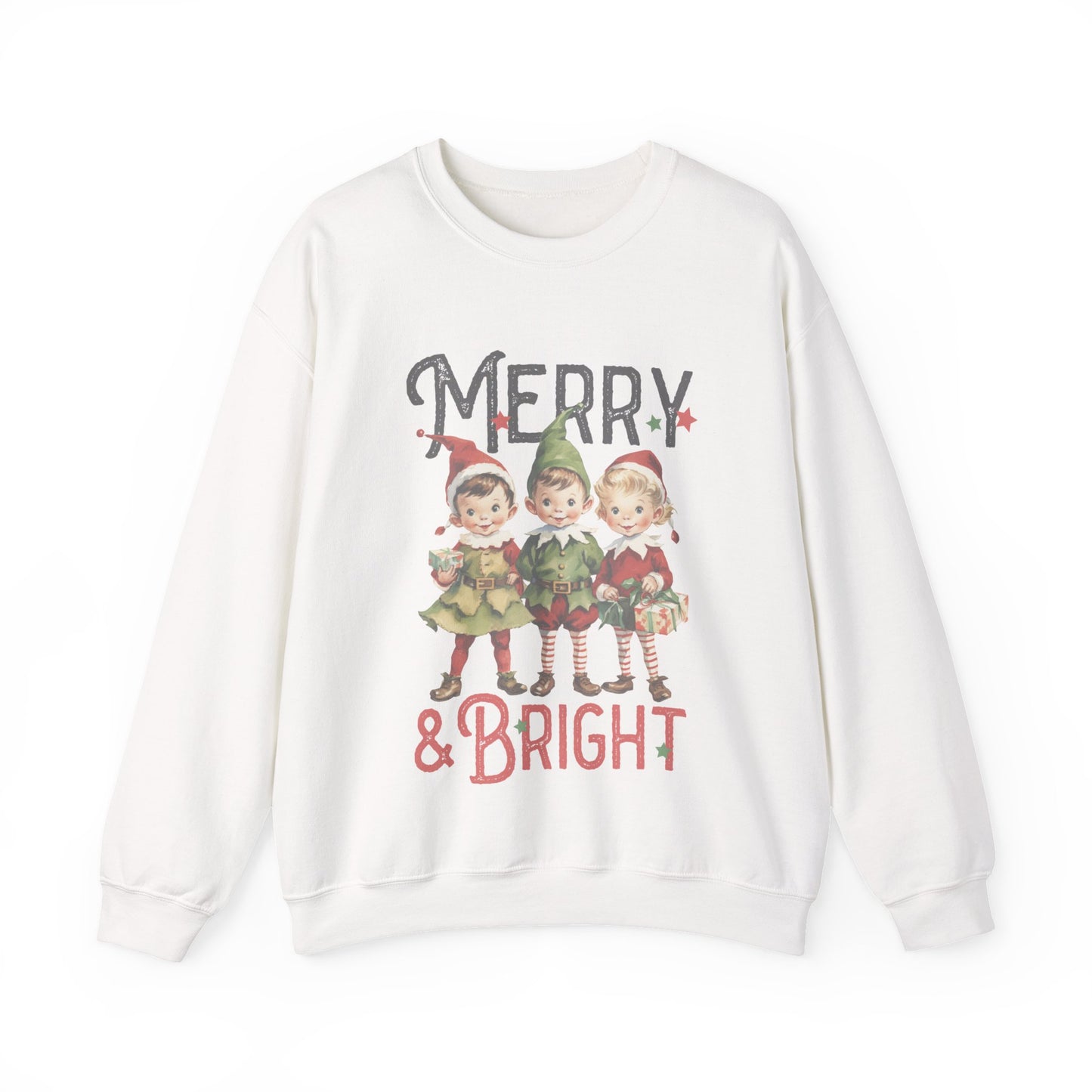 MERRY AND BRIGHT - Christian Unisex Sweater