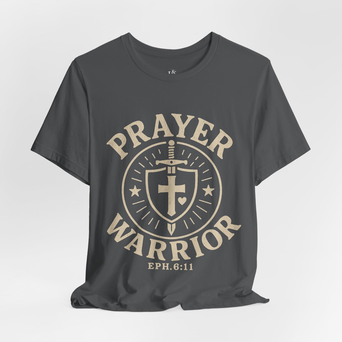 PRAYER WARRIOR, EPH 6:11 - Christian Unisex T-shirt