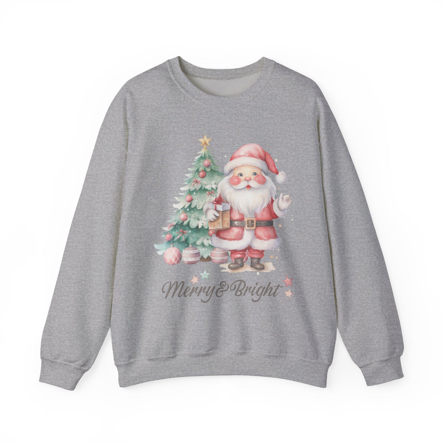 MERRY AND BRIGHT - Christian Unisex Sweater