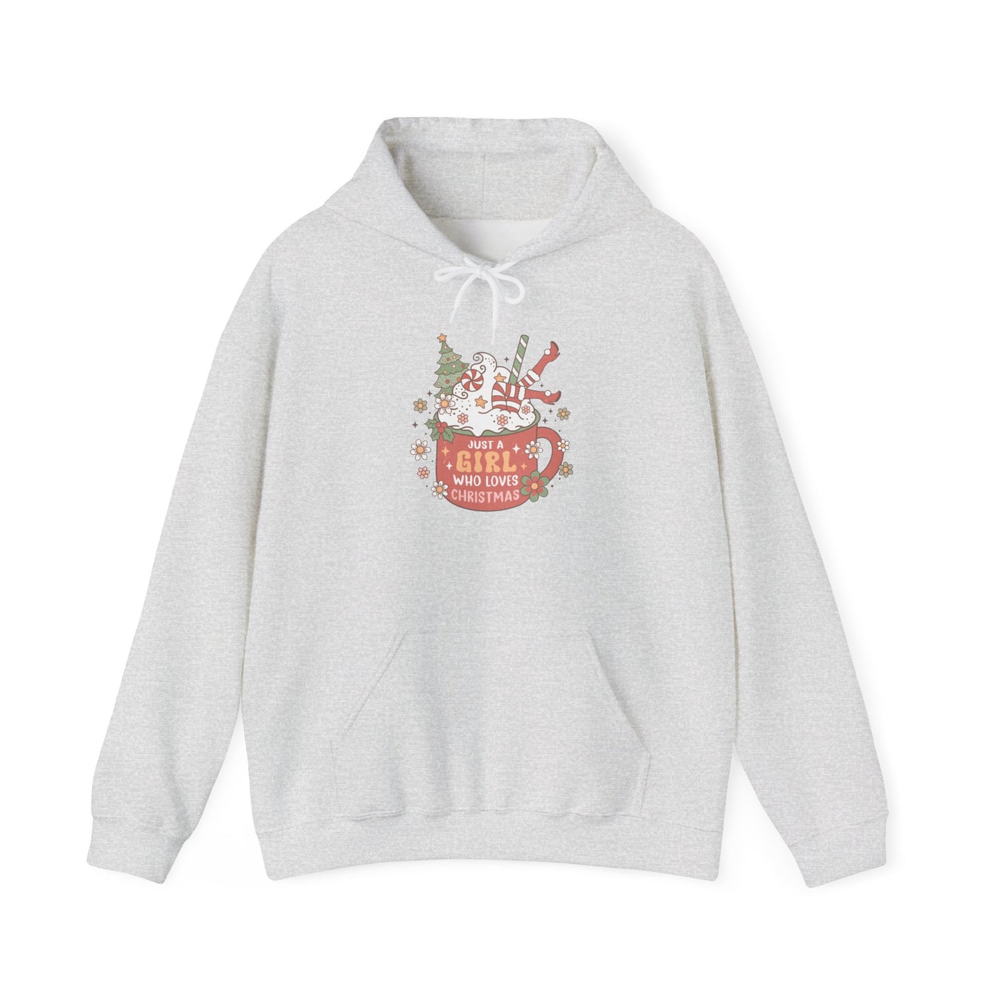 JUST A GIRL WHO LOVES CHRISTMAS - Christian Unisex Hoodie