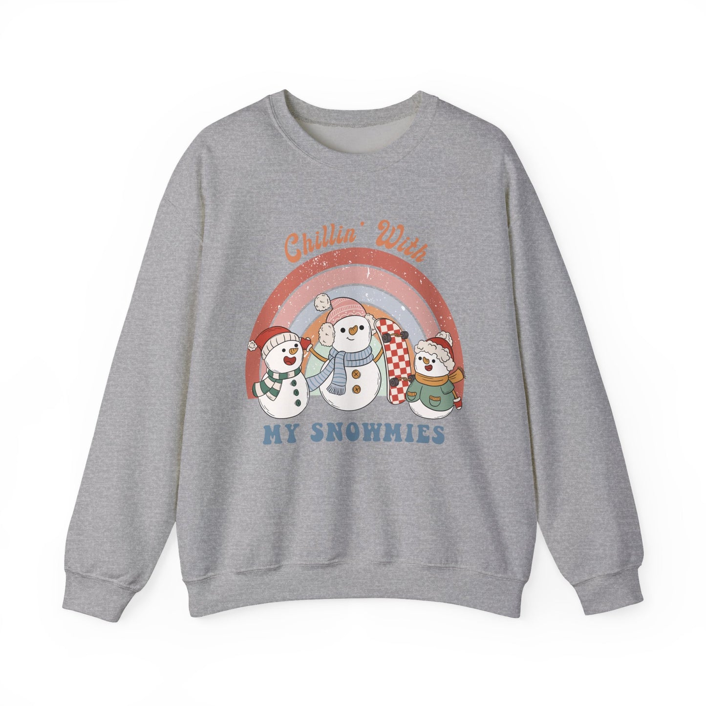 CHILLIN WITH MY SNOWMIES - Christian Unisex Sweater