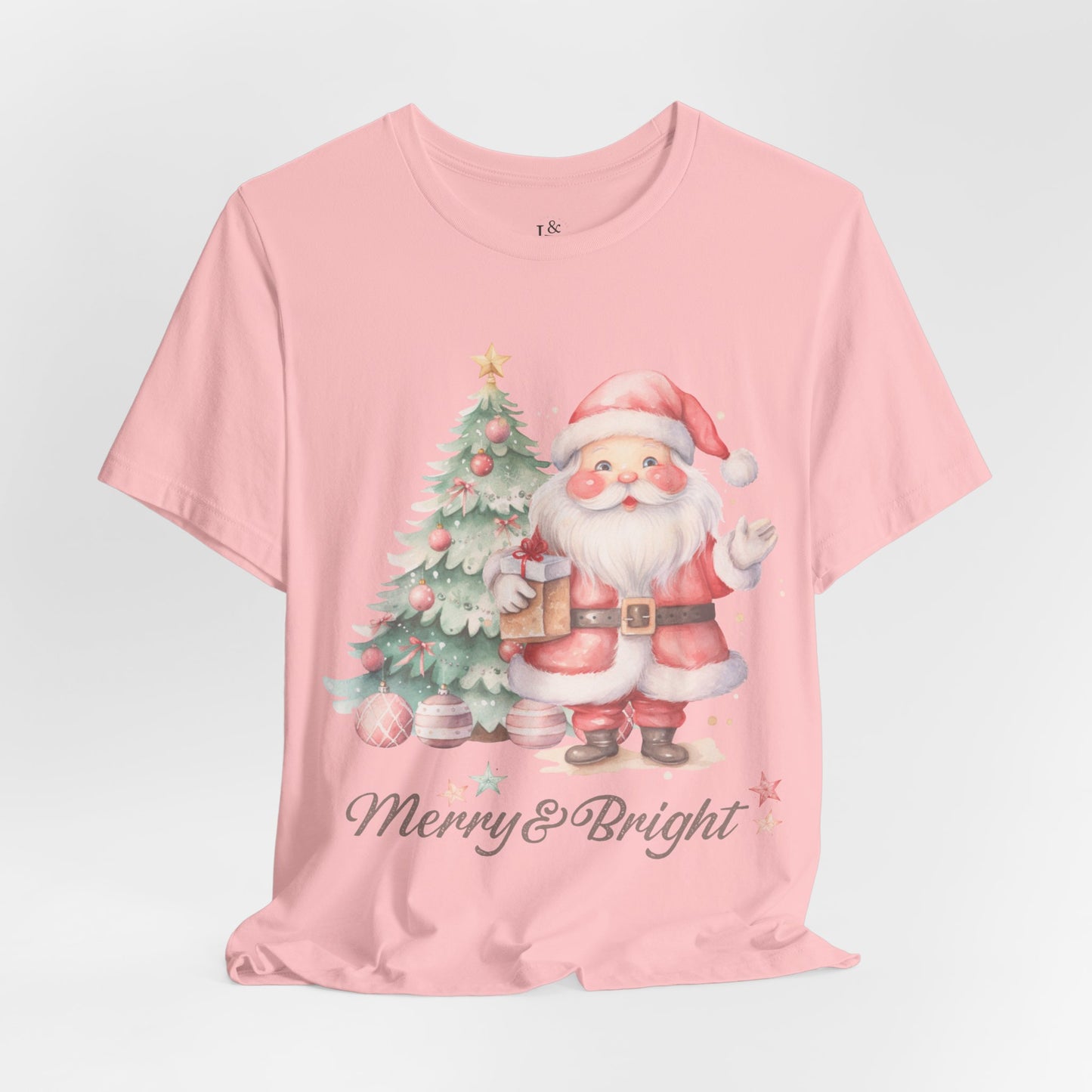 MERRY AND BRIGHT - Christian Unisex T-shirt