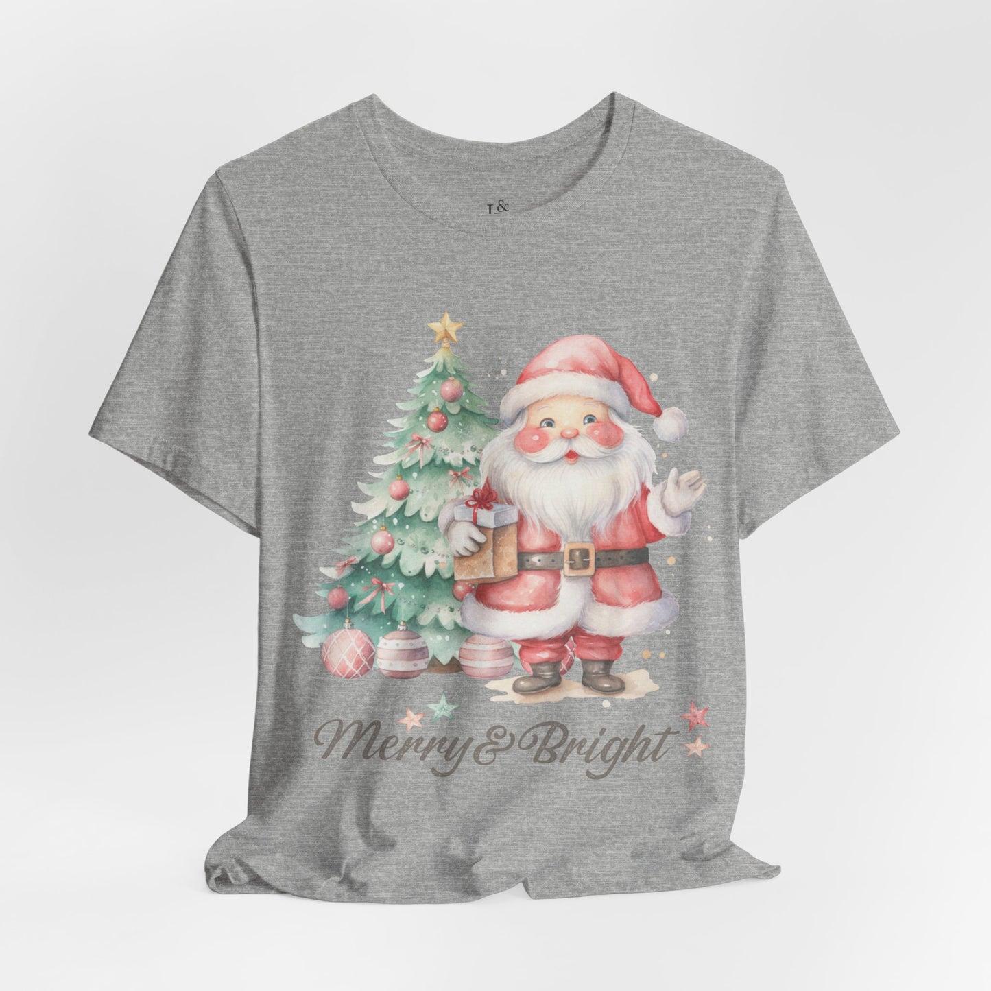 MERRY AND BRIGHT - Christian Unisex T-shirt