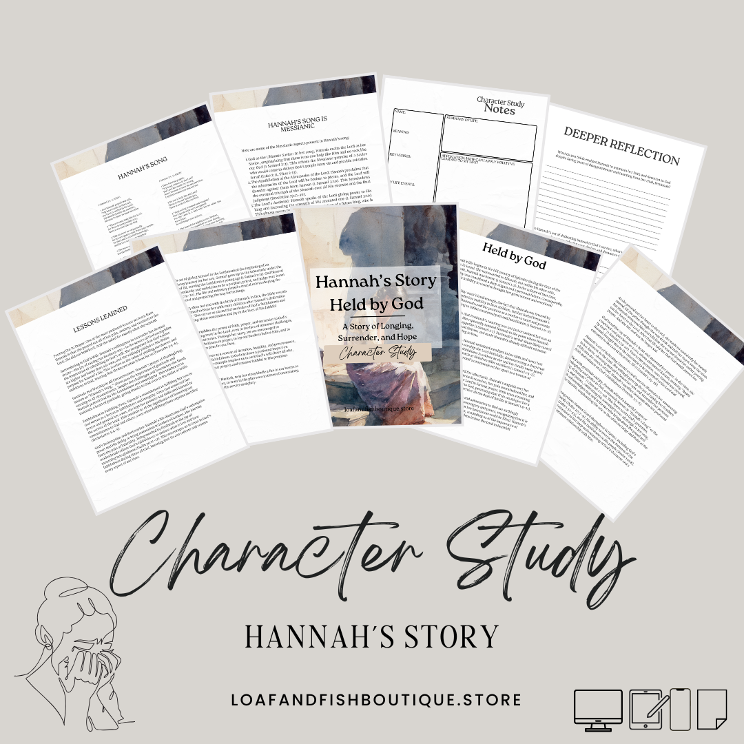 HANNAH'S STORY HELD BY GOD A STORY OF LONGING SURRENDER AND HOPE | Character Study