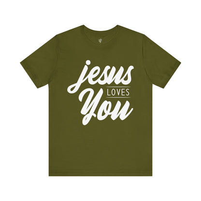 JESUS LOVES YOU - Faith Tee