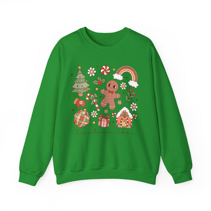 CHRISTMAS VIBES- Christian Unisex Sweater