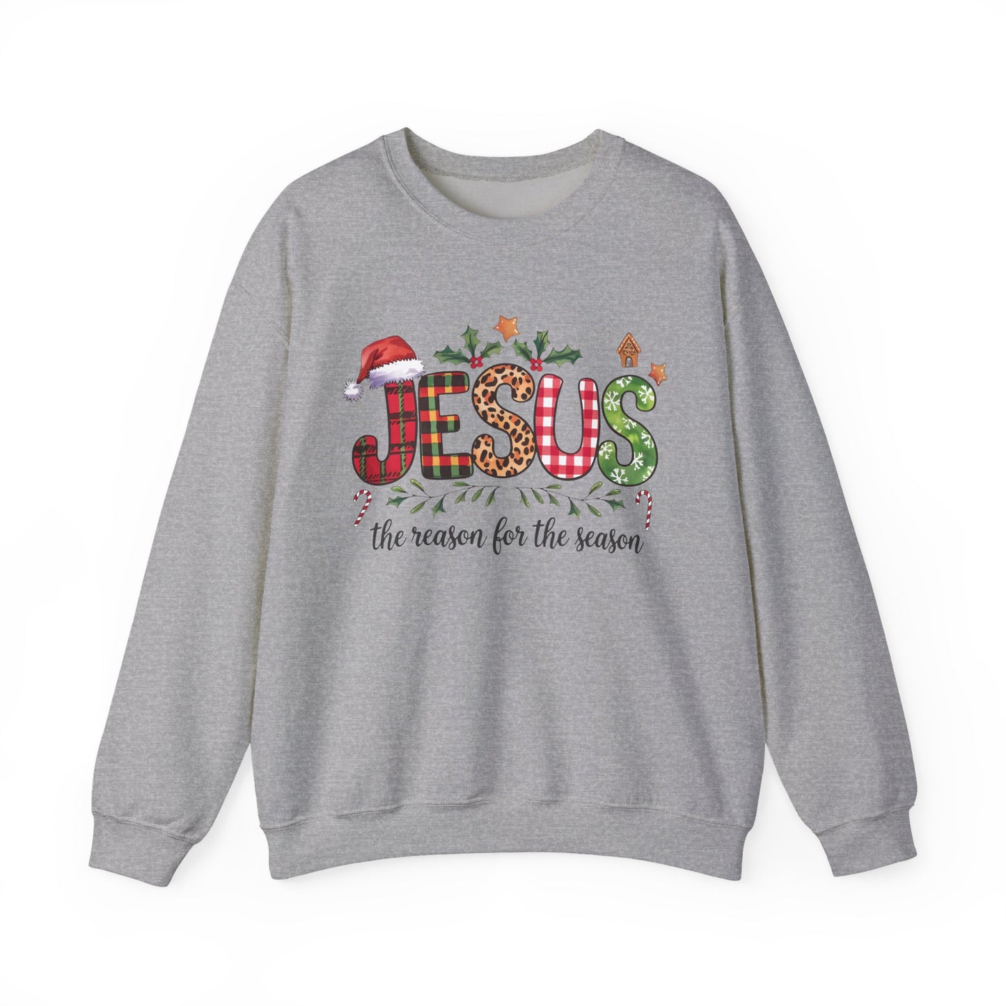JESUS THE REASON FOR THE SEASON - Christian Unisex Sweater