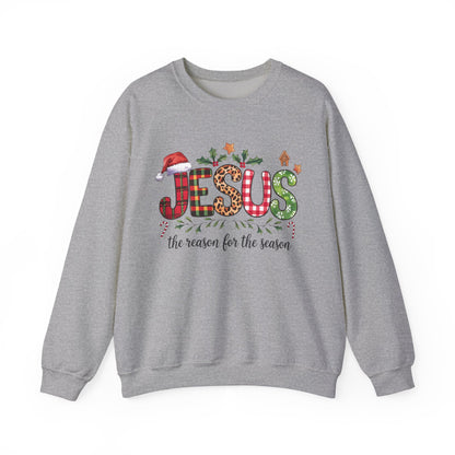 JESUS THE REASON FOR THE SEASON - Christian Unisex Sweater