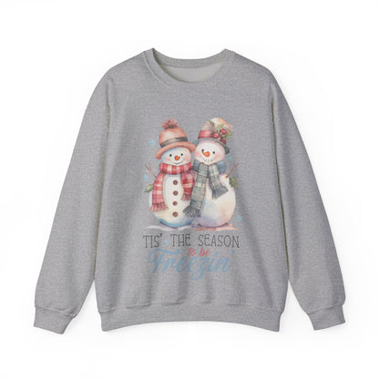TIS THE SEASON TO BE FREEZIN - Christian Unisex Sweater