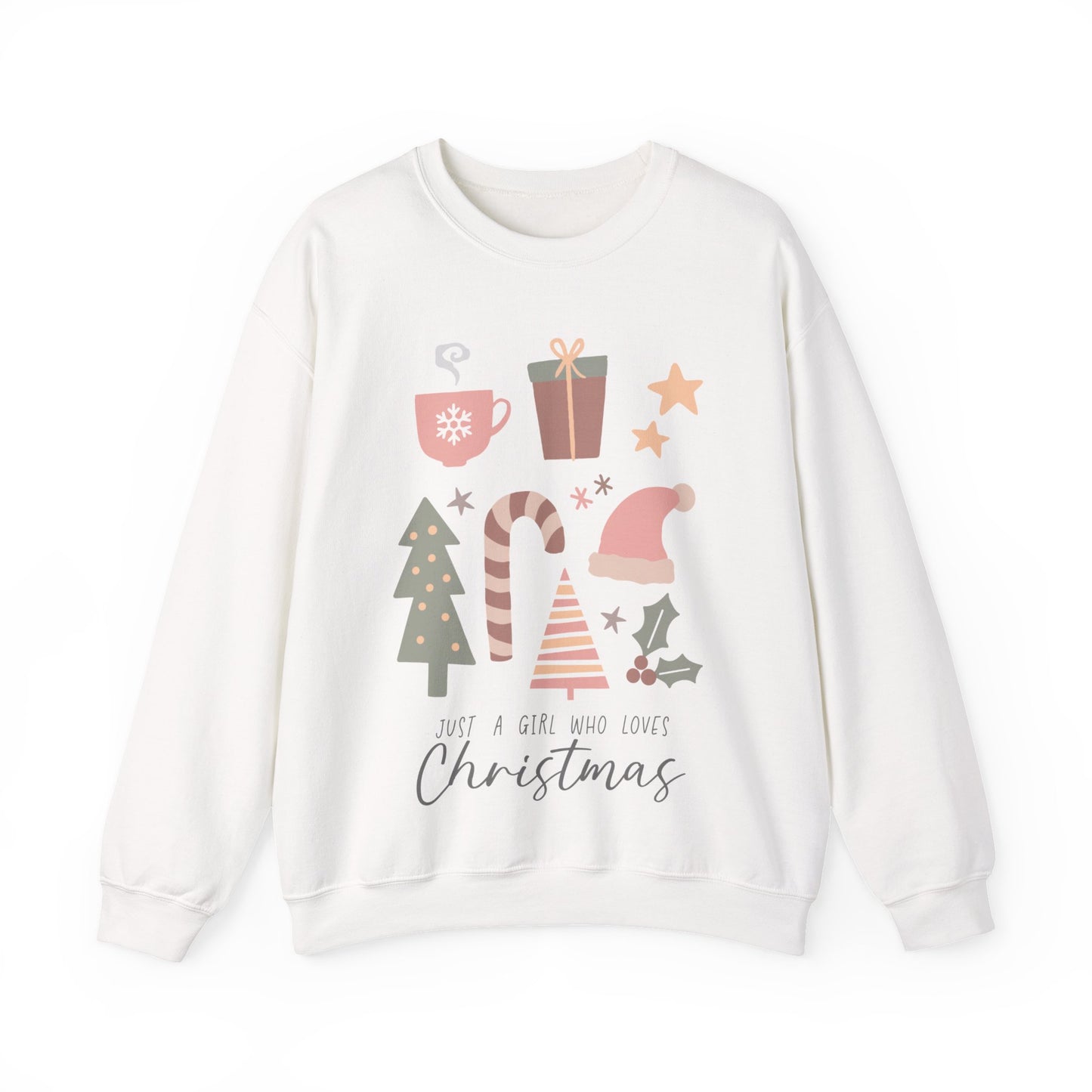 JUST A GIRL WHO LOVES CHRISTMAS - Christian Unisex Sweater
