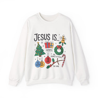 JESUS IS - Christian Unisex Sweater