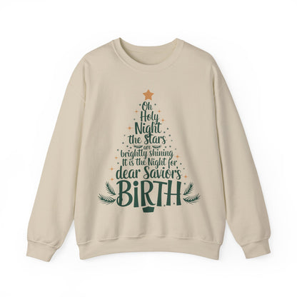 OH HOLY NIGHT - Christian Unisex Sweater