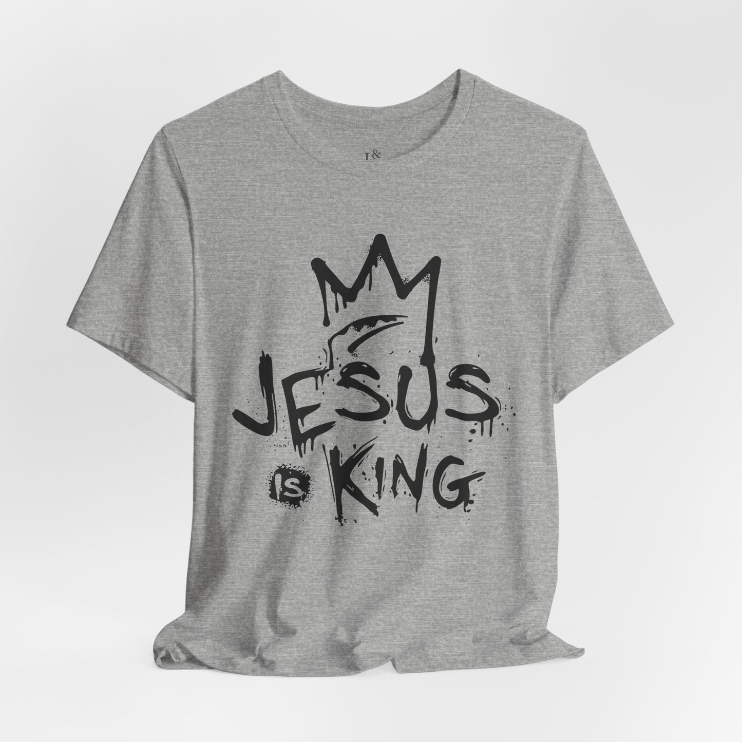 JESUS IS KING - Christian Unisex T-shirt